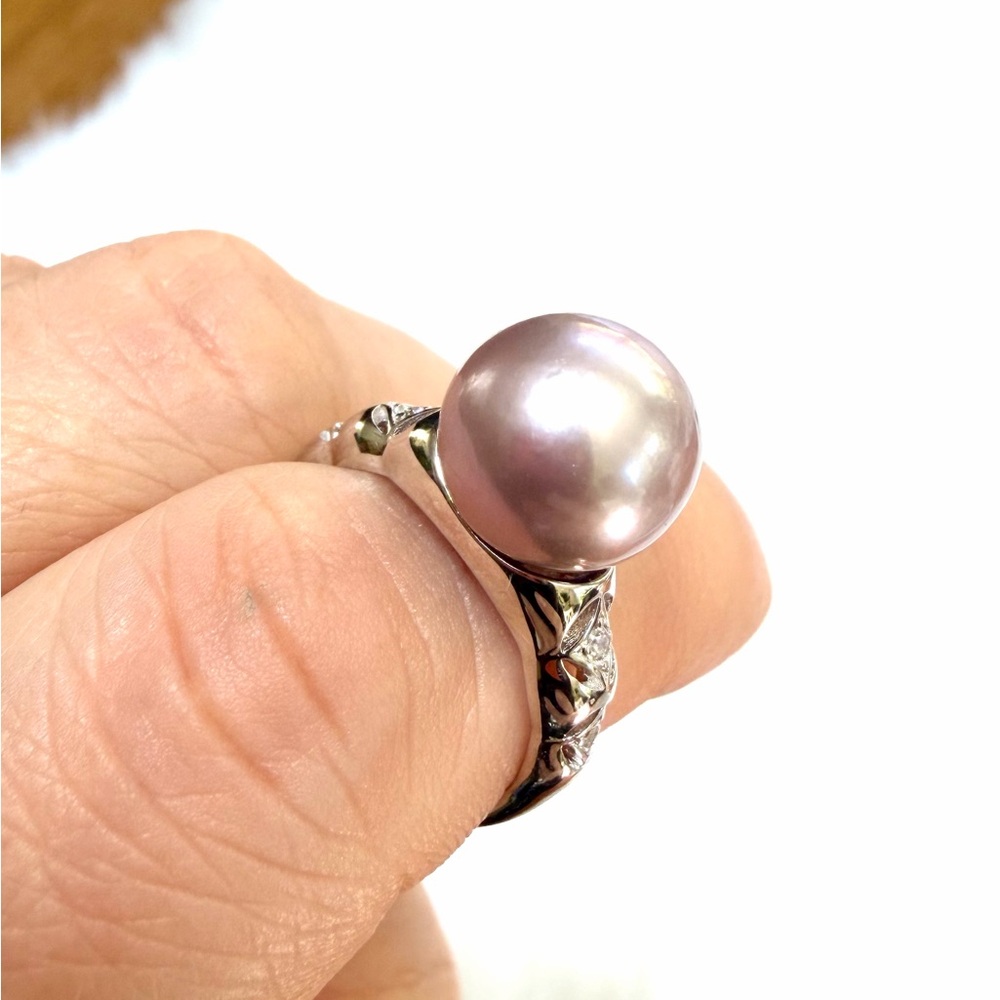 Freshwater Edison Pearl Ring in Sterling Silver